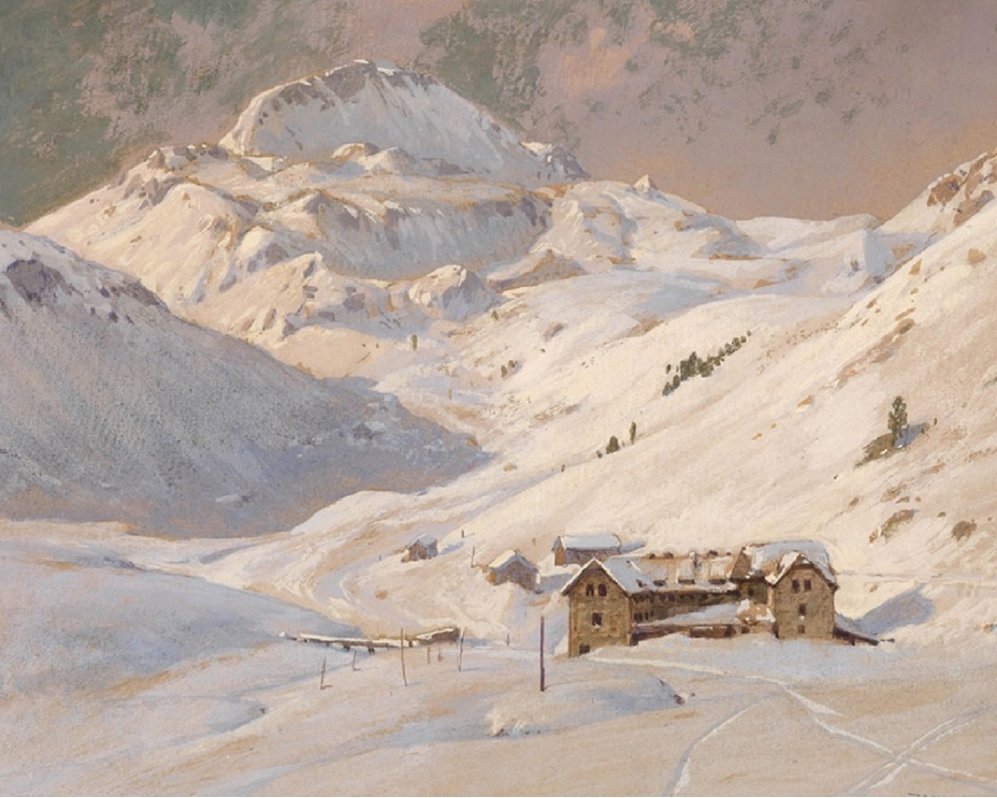Casa Seekar e Mount Seekarspitze de Georg Janny