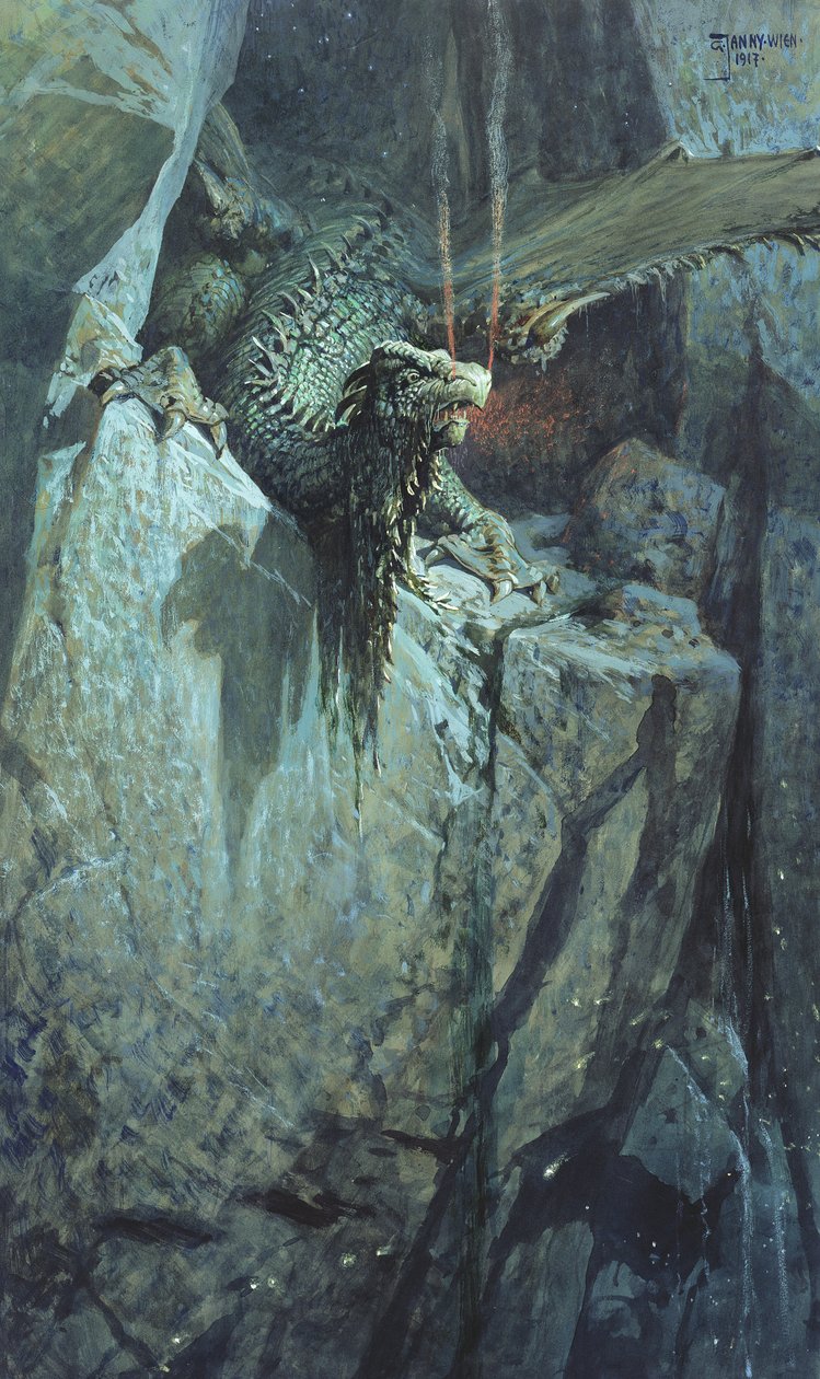 Caverna do Dragão, 1917 de Georg Janny