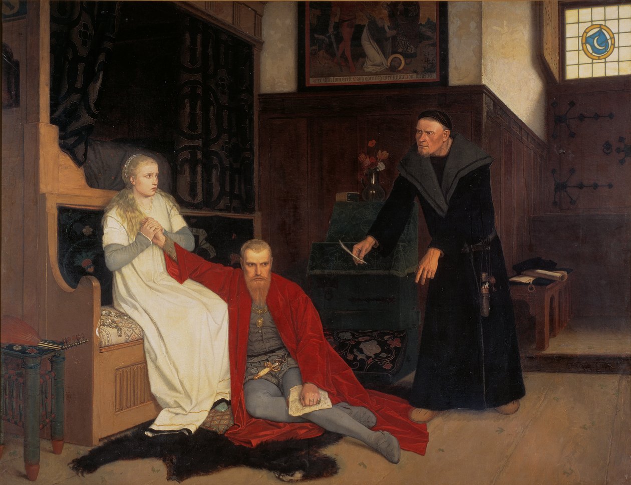 Rei Erik XIV da Suécia (1533-77) 1871 de Georg Rosen