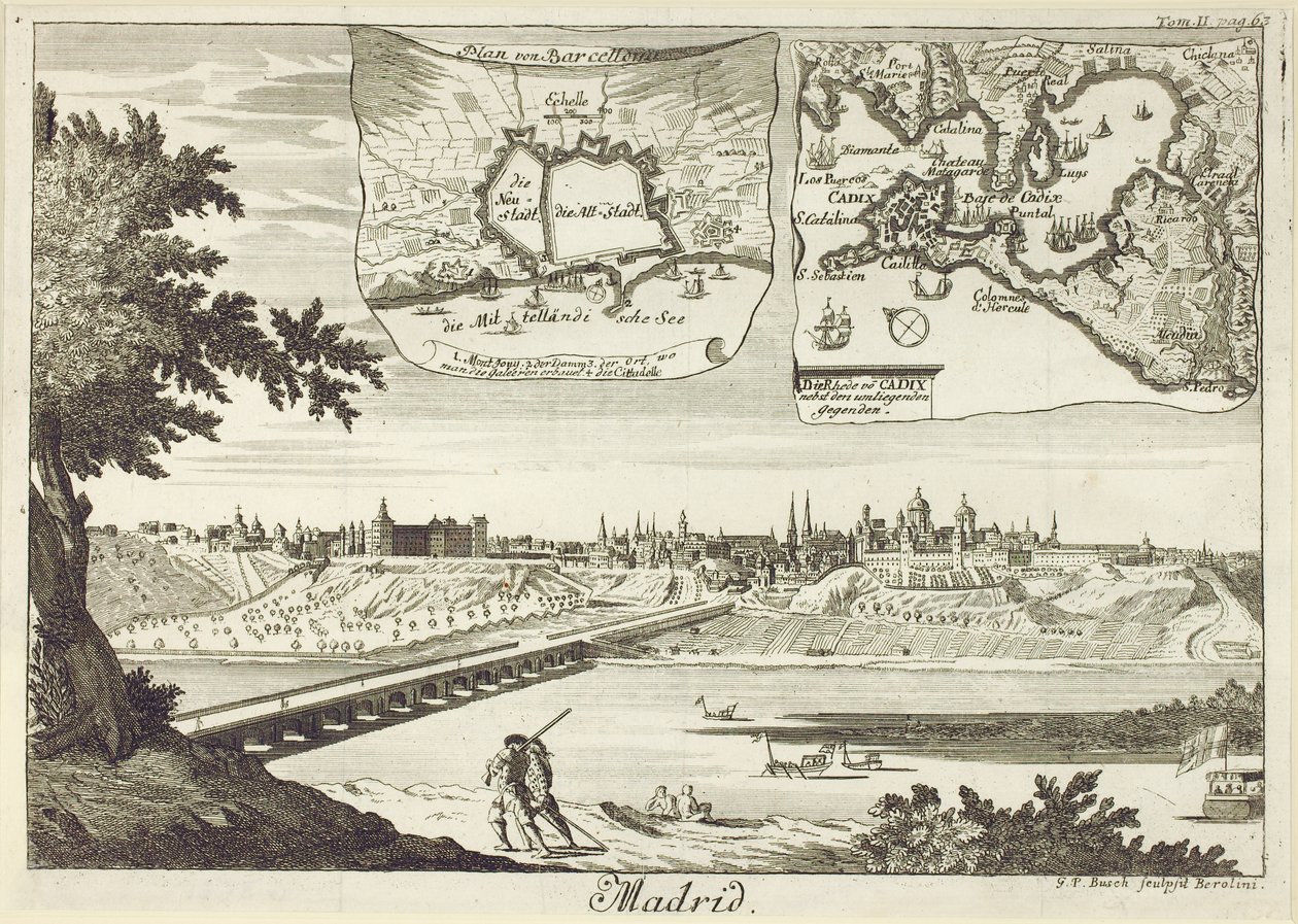 Panorama de Madri de Georg Paul Busch