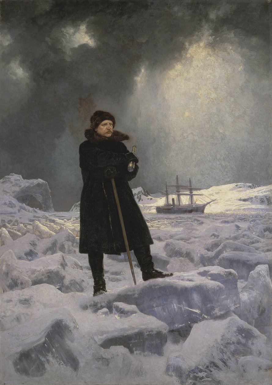 O explorador AE Nordenskiold, 1886 de Georg Rosen