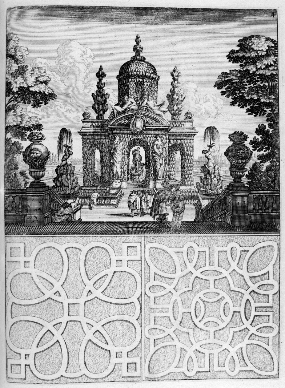 Projeto de casas e jardins, 1664 de Georg Andreas Bockler