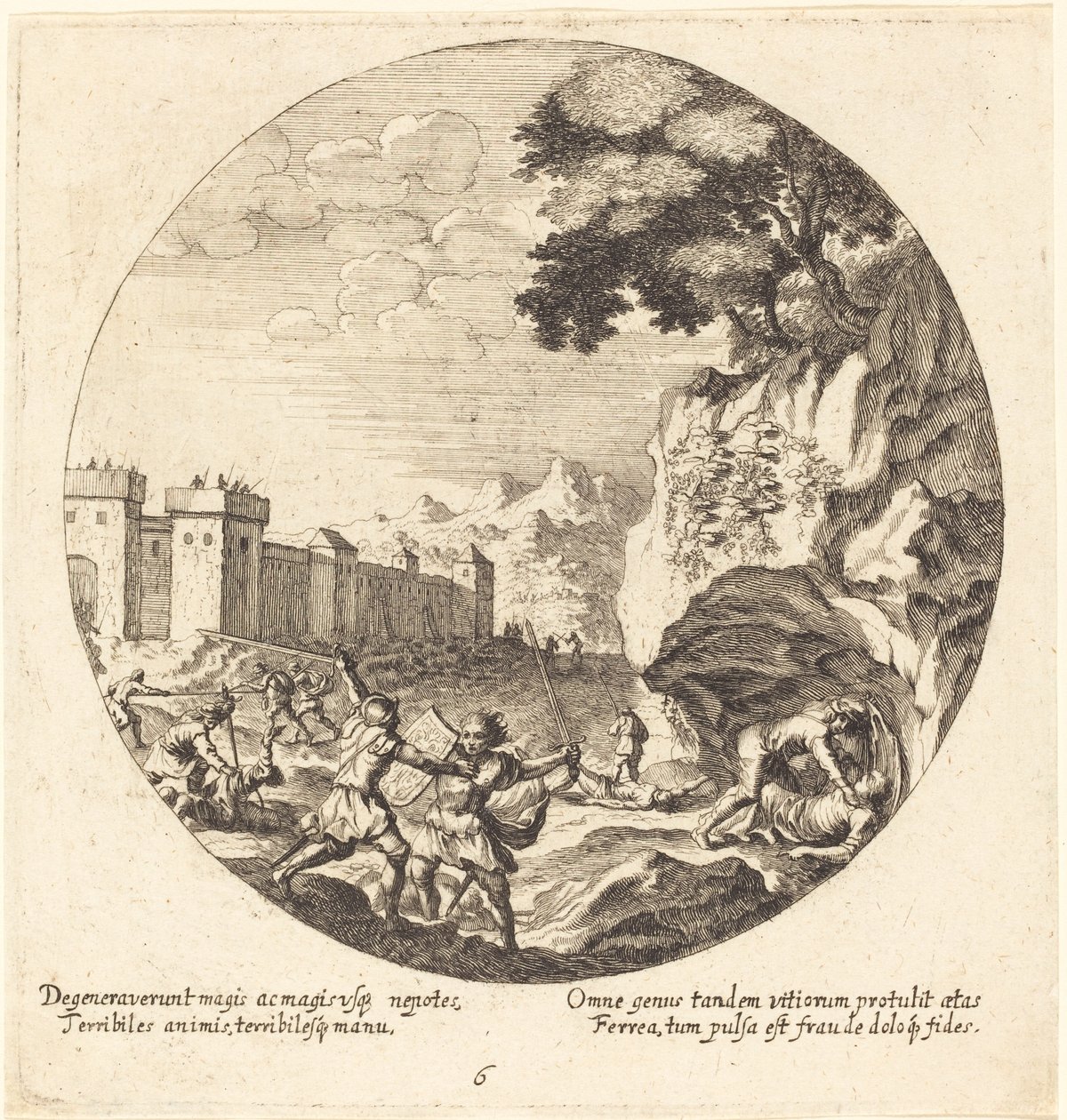 A Idade do Ferro de Georg Andreas Wolfgang the Elder
