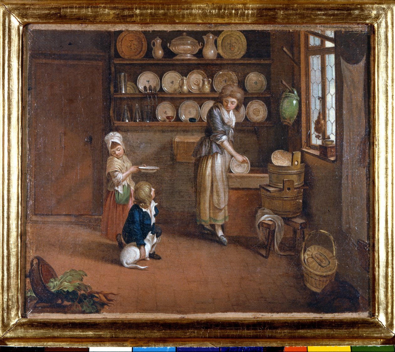 Uma cozinha burguesa de Georg Anton Urlaub