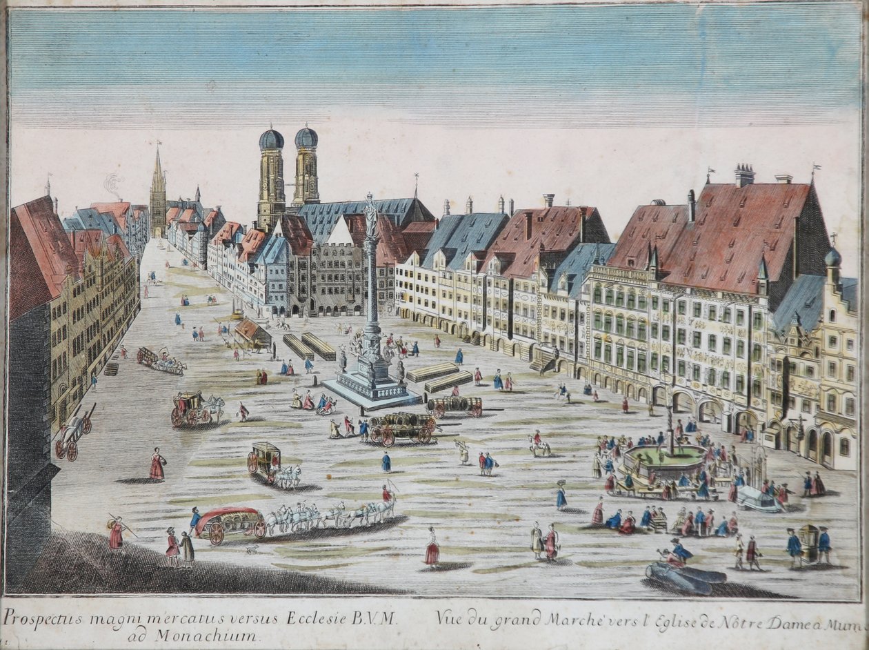 Foto da caixa de correio Munique Marienplatz Z de Georg Balthasar Probst