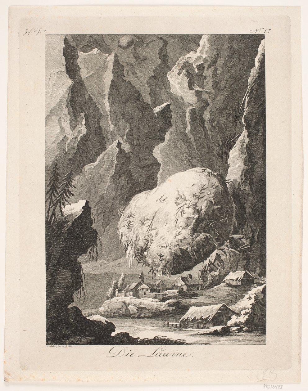 A avalanche de Georg Christian Schule