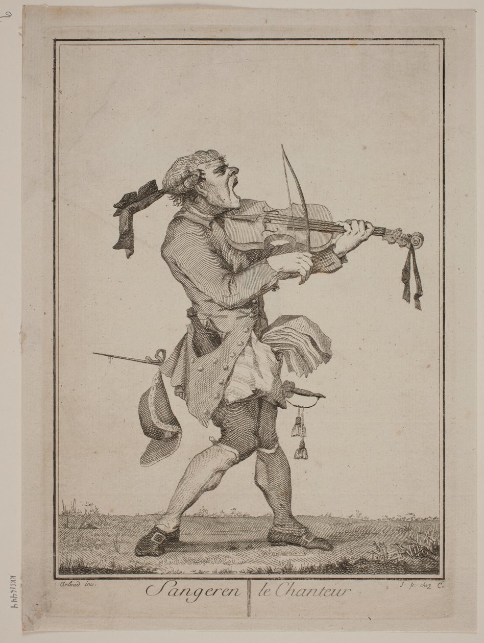 "O cantor" de Georg Christian Schule