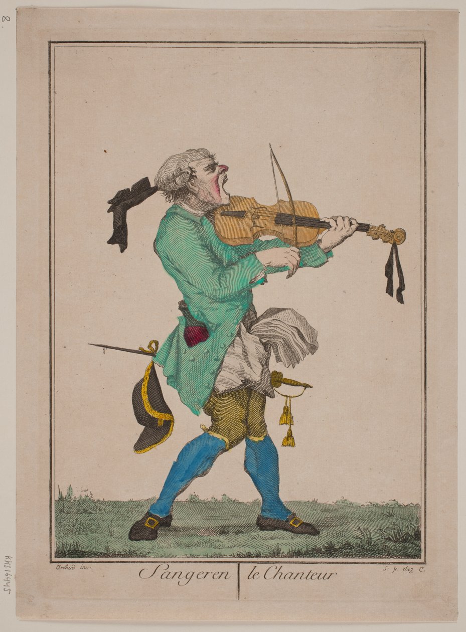 "O cantor" de Georg Christian Schule