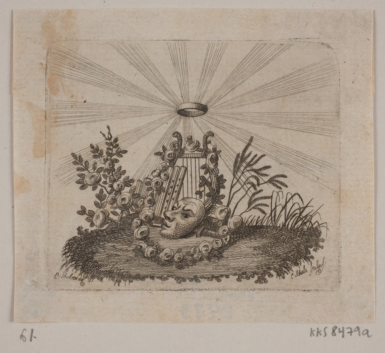 Vinheta para "All Writings" de J. H. Wessel de Georg Christian Schule