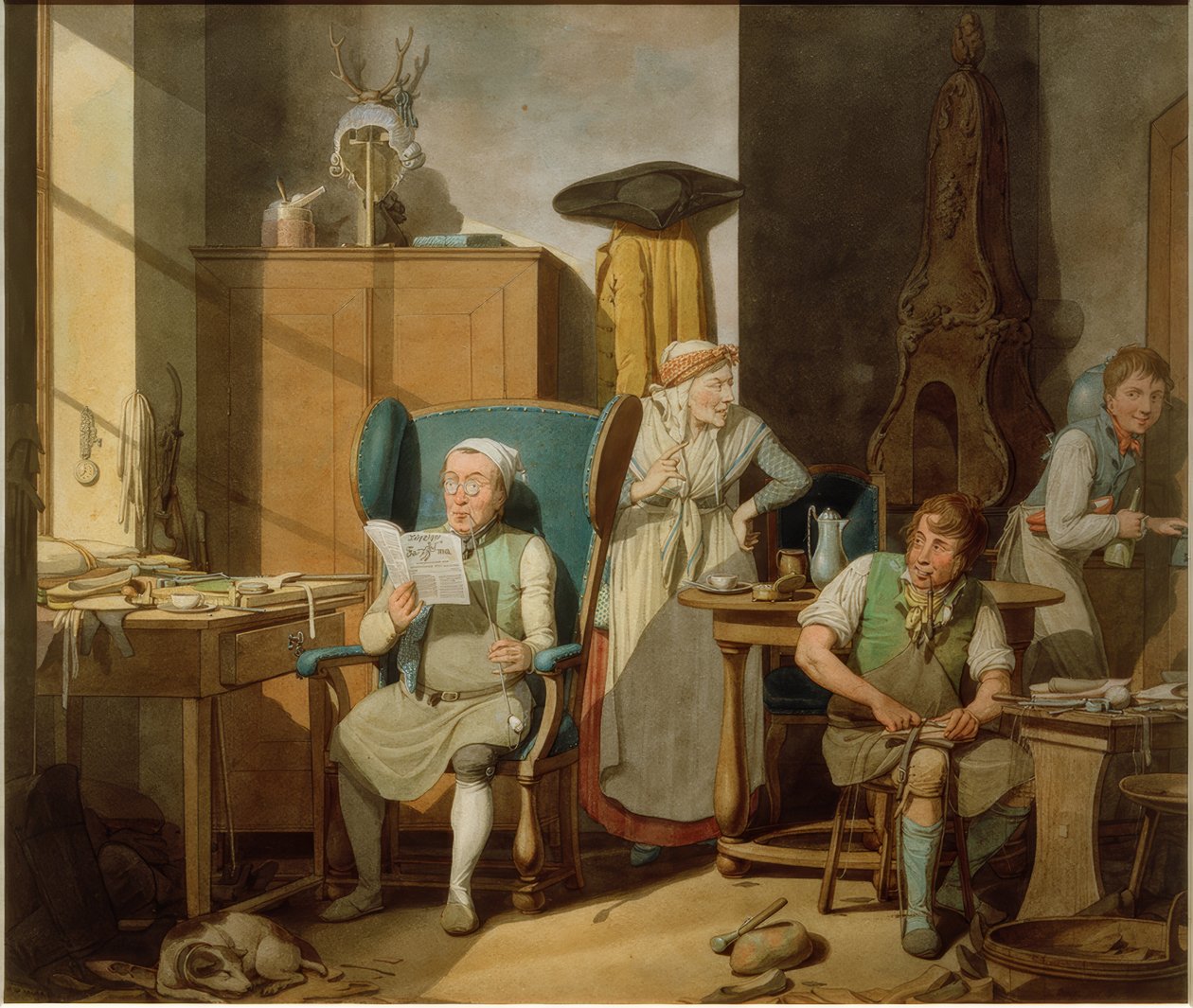 paisagem de Georg Emanuel Opitz