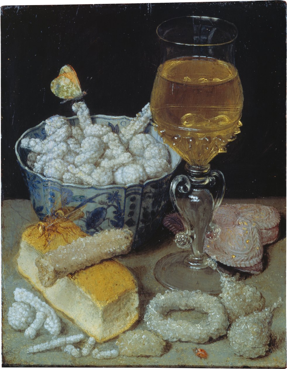 Alemão: Natureza-morta com pão e doces Natureza-morta com pão e doces de Georg Flegel