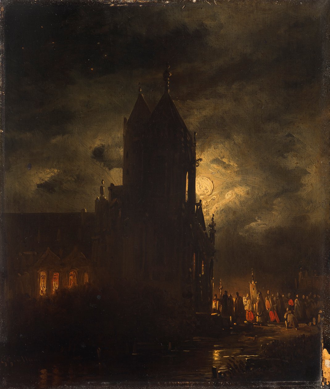 Procissão noturna de Georg Gillis van Haanen