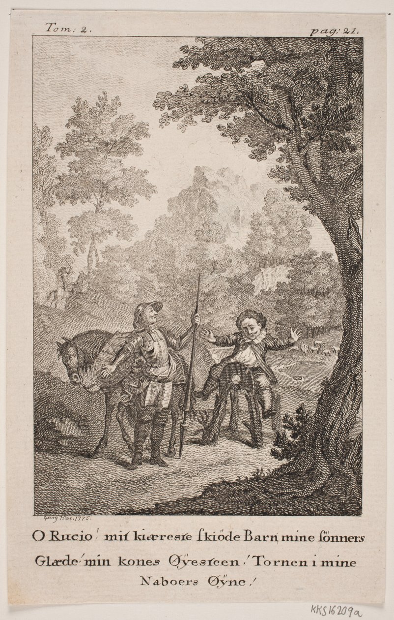 Ilustração até Dom Quixote de Georg Haas