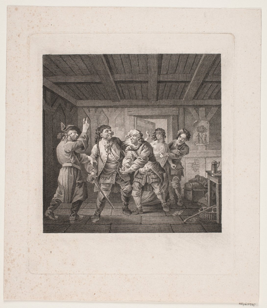 Ilustração para Comédias de Holberg de Georg Haas