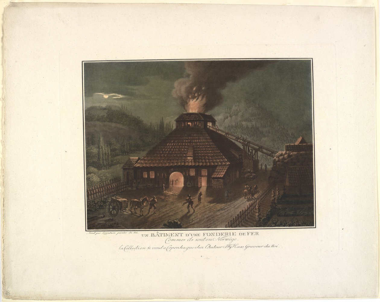 Um edifício de uma fundição de ferro de Georg Haas