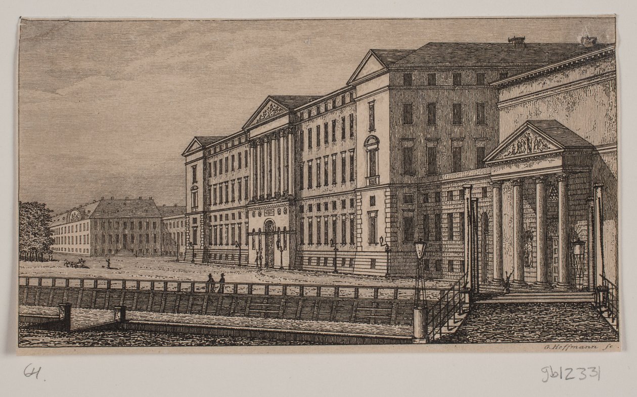 Castelo de Christiansborg de Georg Hoffmann