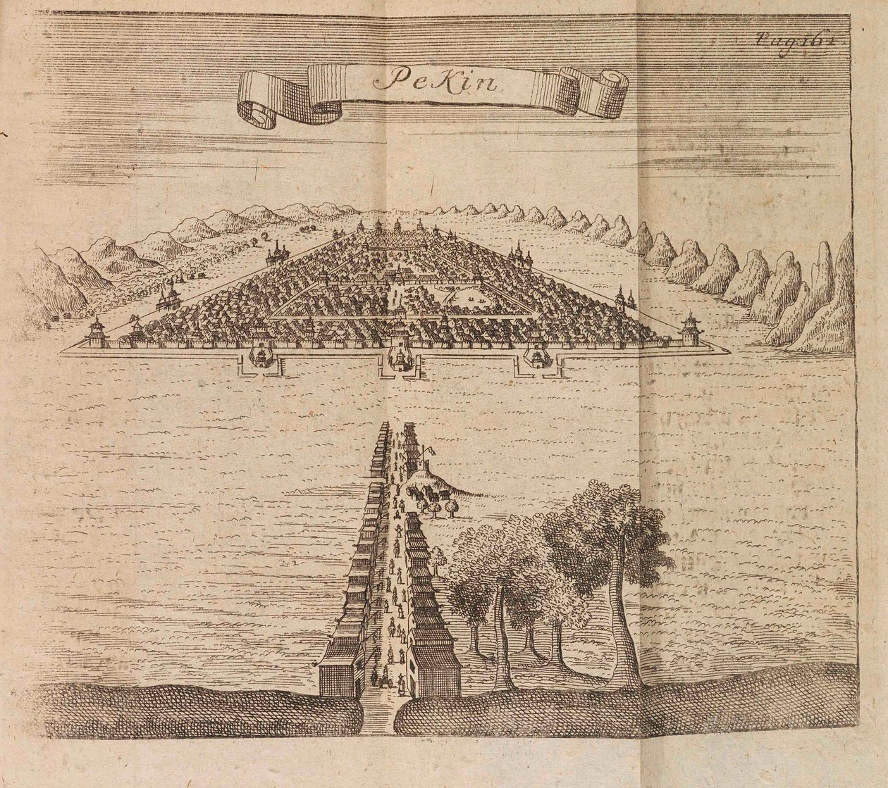Pequim. Diário de viagem de uma embaixada em Pequim organizado pelo czar Pedro I, o Grande, 1719. de Georg Johann Unverzagt