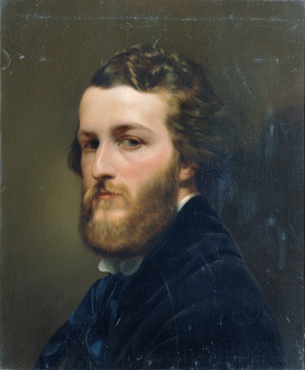 auto-retrato de Georg Koberwein