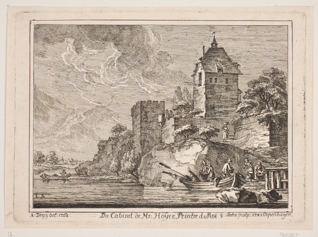Um castelo velho de Georg Mathias Fuchs