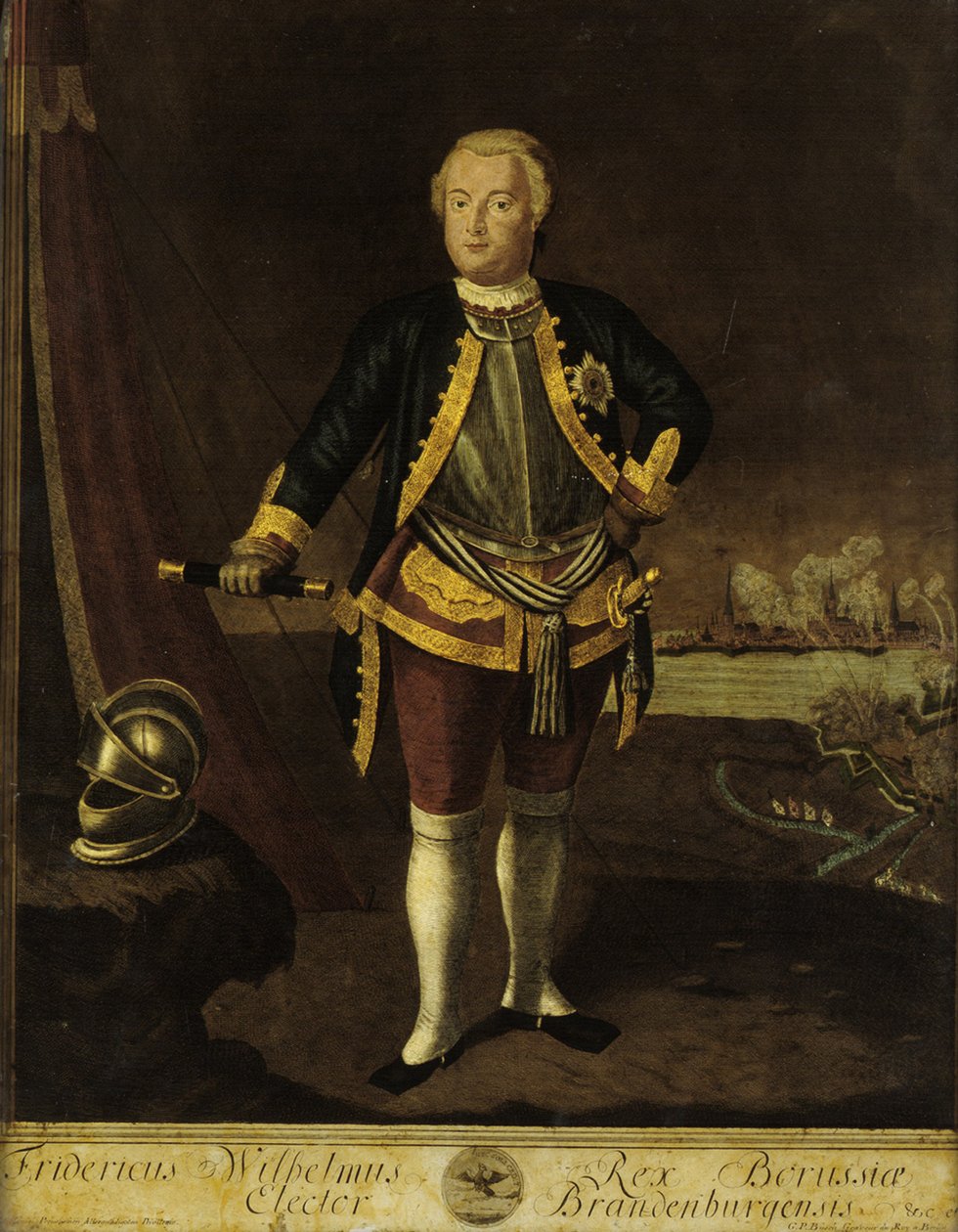 Frederick King of Prussia, Friedrich Wilhelm da Prússia 1 eleitor de Brandemburgo de Georg Paul Busch