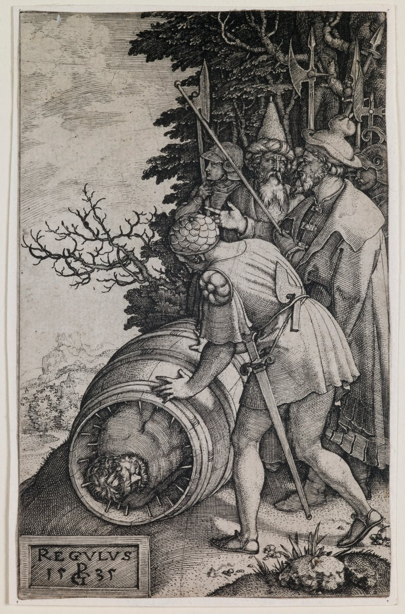 Attilus Regulus de Georg Pencz
