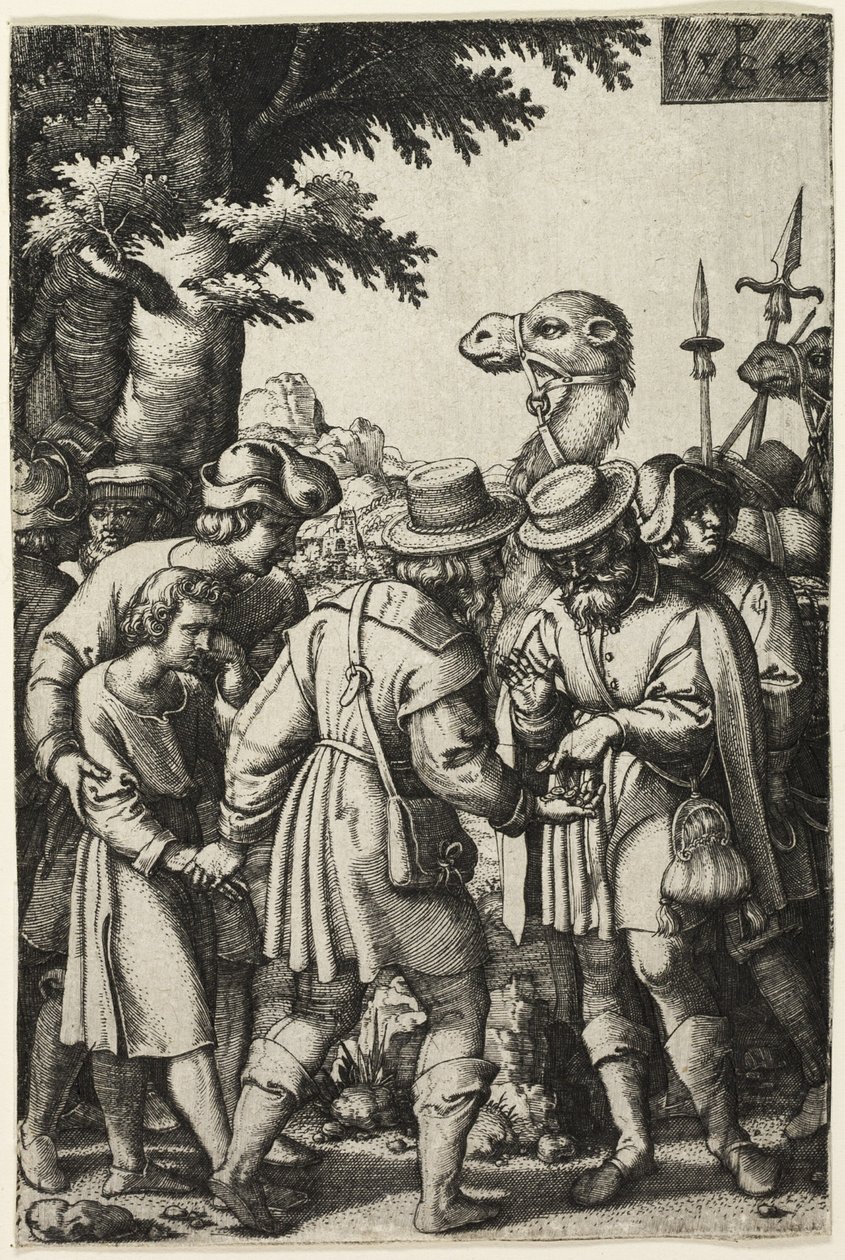José Vendido por Seus Irmãos de Georg Pencz
