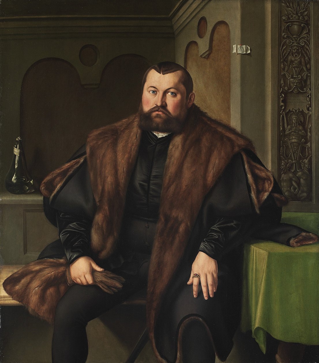 Retrato de Sigismund Baldinger 1510-1558, 1545 de Georg Pencz