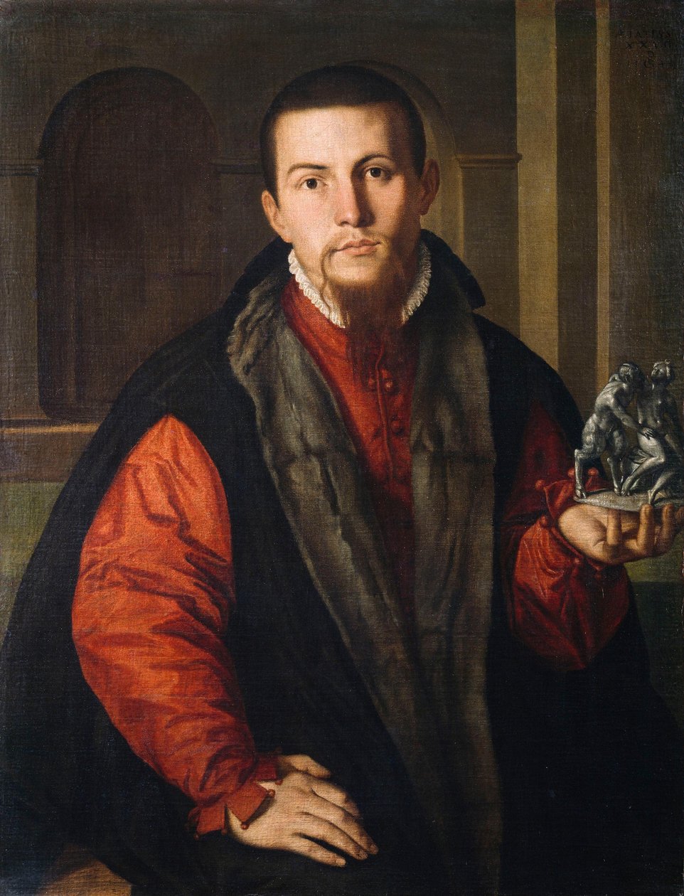 Retrato de um cavalheiro de Georg Pencz