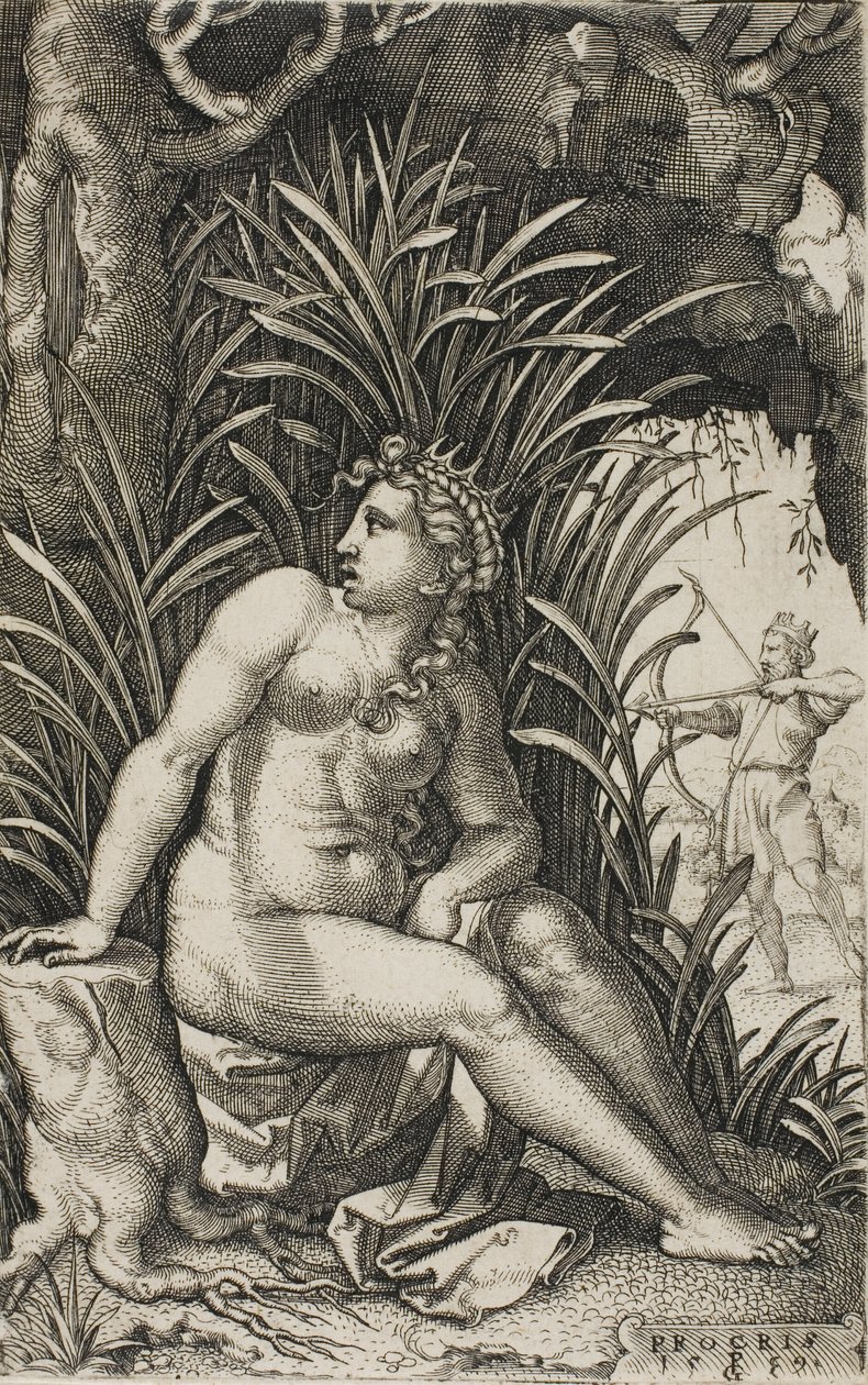 Prócris, das heroínas gregas de Georg Pencz