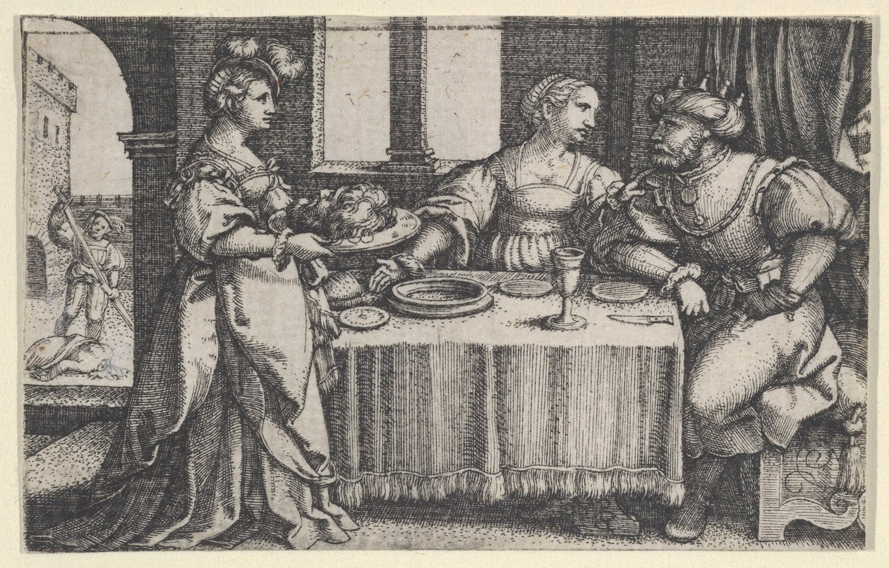 Salomé com a Cabeça de João Batista. de Georg Pencz