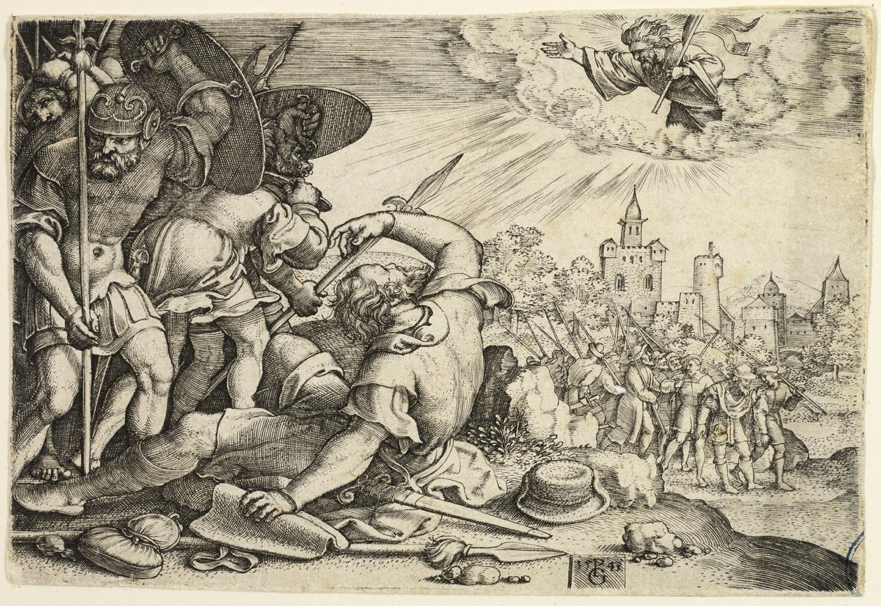 A conversão de São Paulo de Georg Pencz