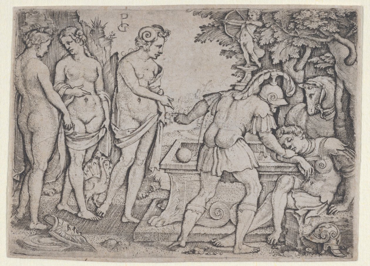 O sonho de Paris. de Georg Pencz