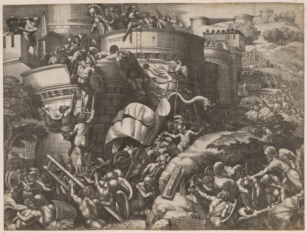 O cerco de Cartago de Georg Pencz