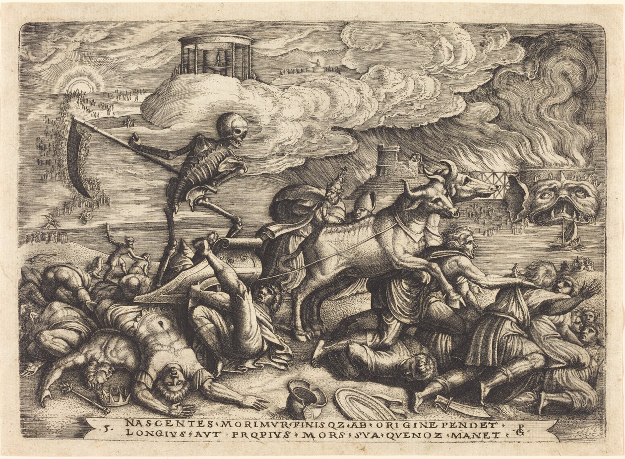 O triunfo da morte de Georg Pencz