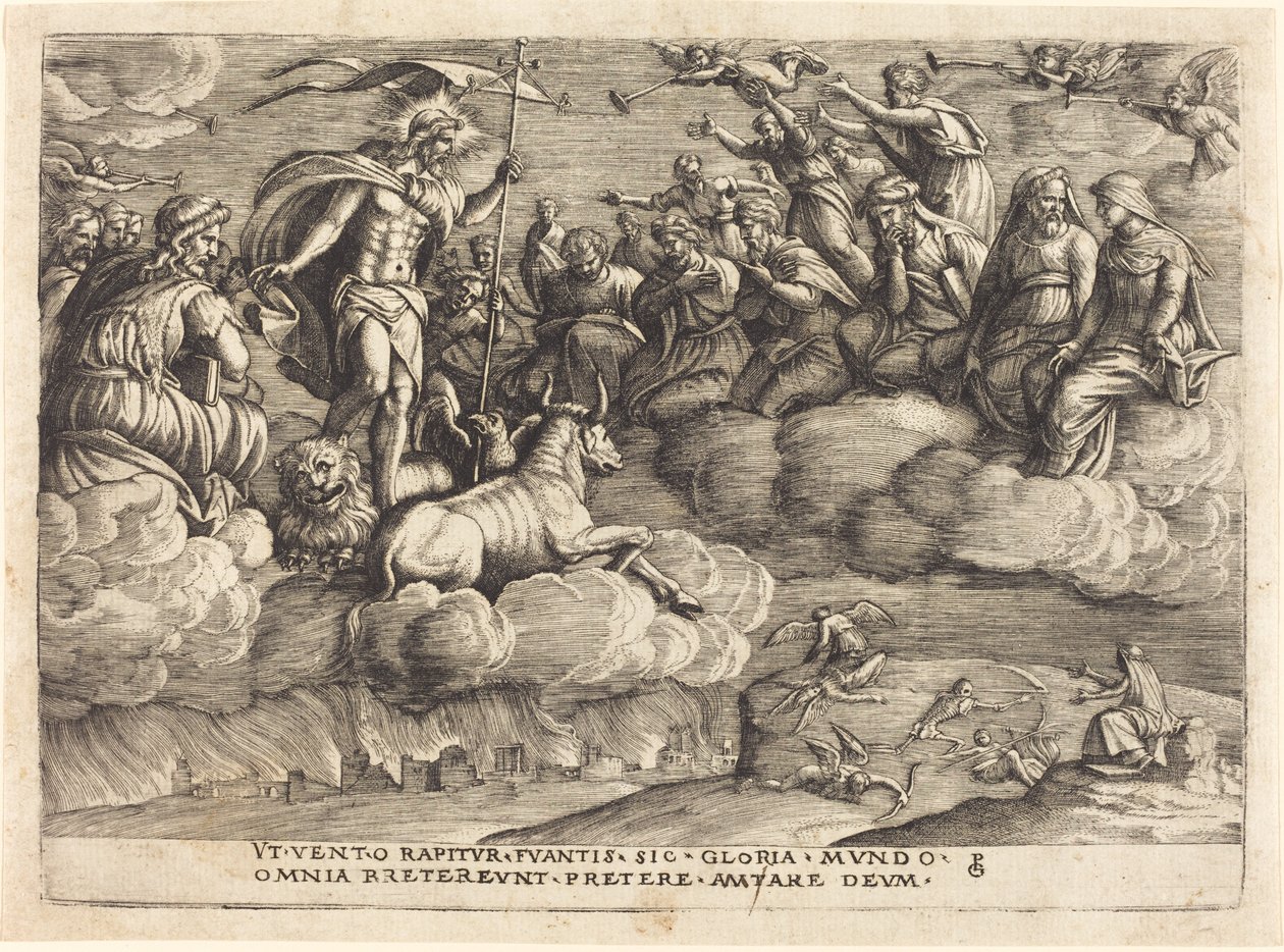 O triunfo da eternidade de Georg Pencz