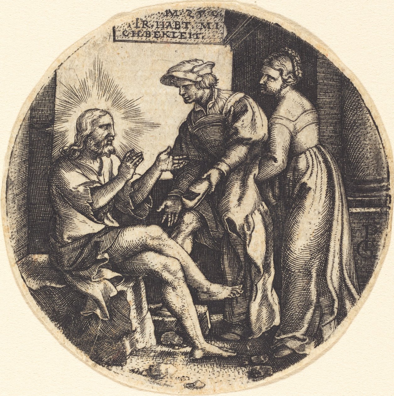 Para vestir o nu de Georg Pencz