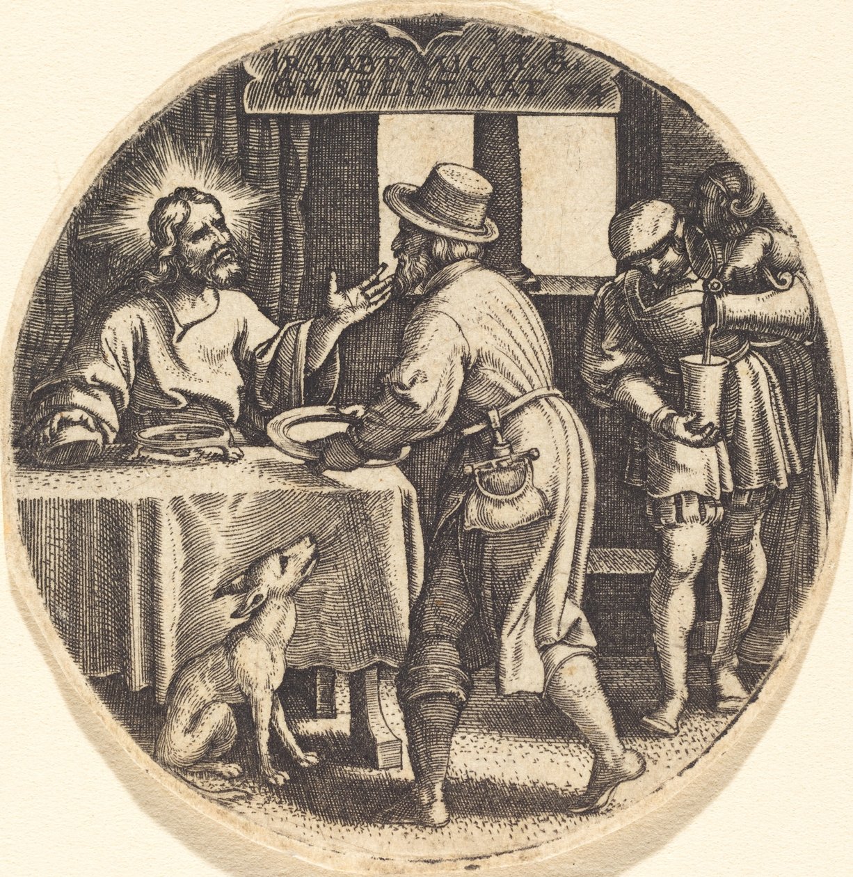 Para alimentar os famintos de Georg Pencz