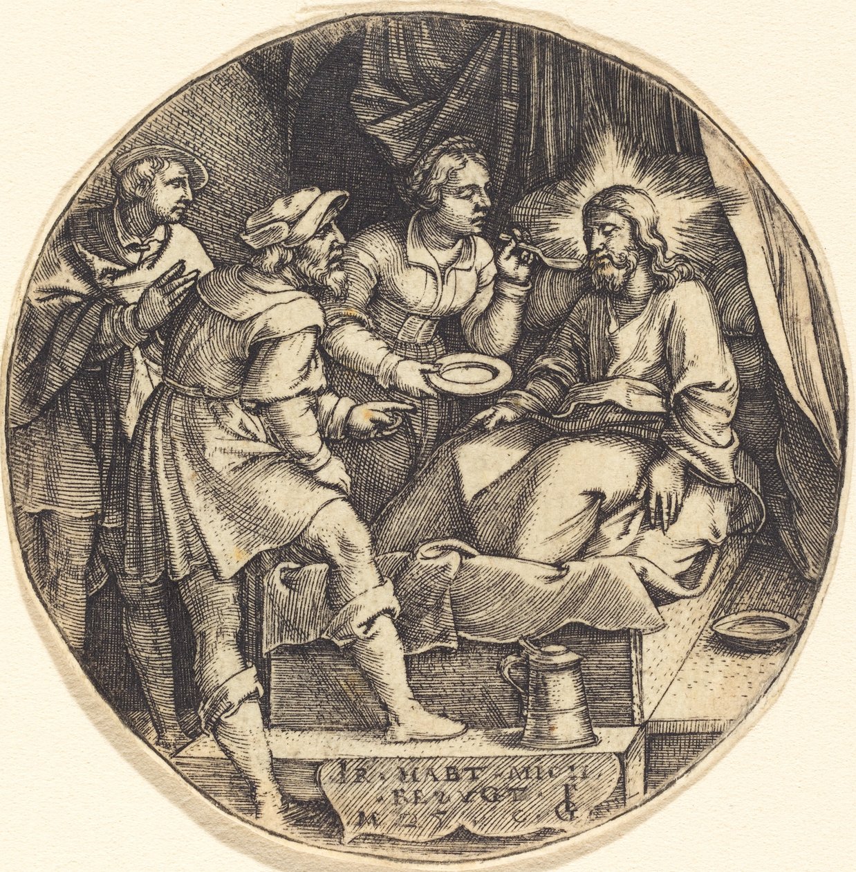 Para cuidar dos doentes de Georg Pencz