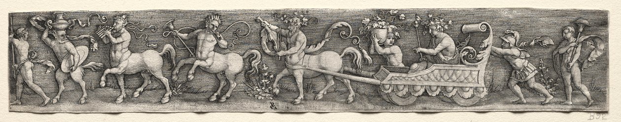 Triunfo de Baco de Georg Pencz