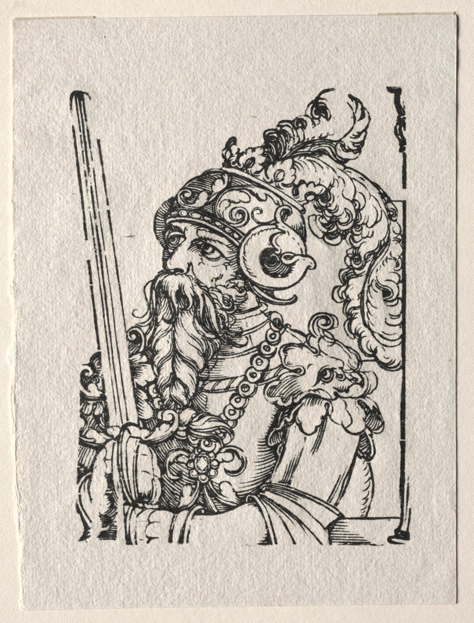 Tiranos do Antigo Testamento: Senaqueribe. de Georg Pencz