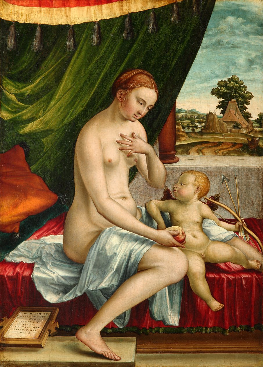 Vénus e Cupido de Georg Pencz