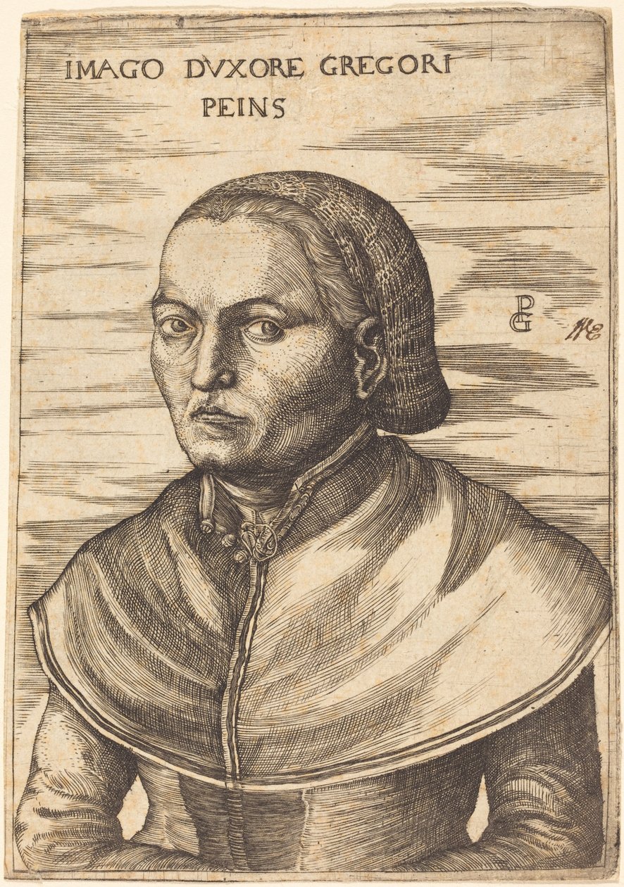 Esposa de Georg Pencz de Georg Pencz