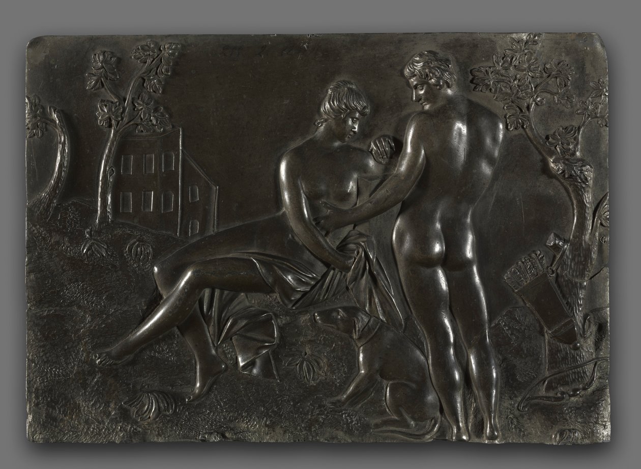 Vênus e Adônis, meados dos anos 1700. de Georg Raphael Donner
