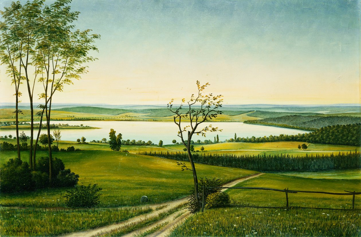 Lagos da Páscoa, 1925 de Georg Schrimpf