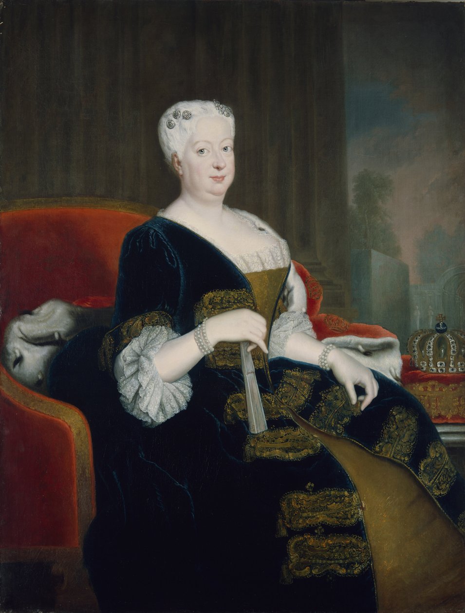 Rainha Sophia Dorothea de Hanôver de Georg Wenzeslaus von Knobelsdorff