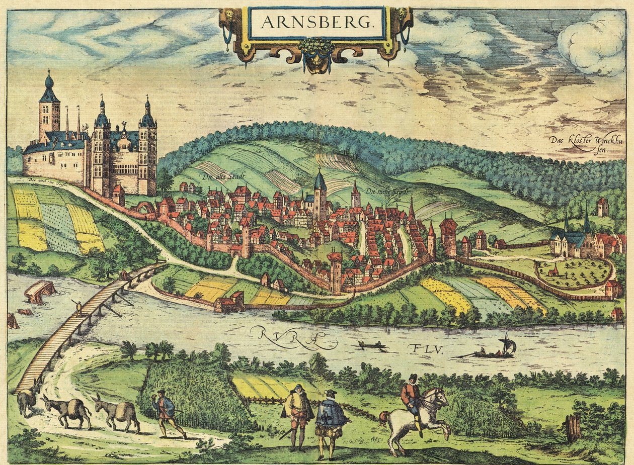 Arnsberg de Georg and Hogenberg Franz (1535 90) Braun