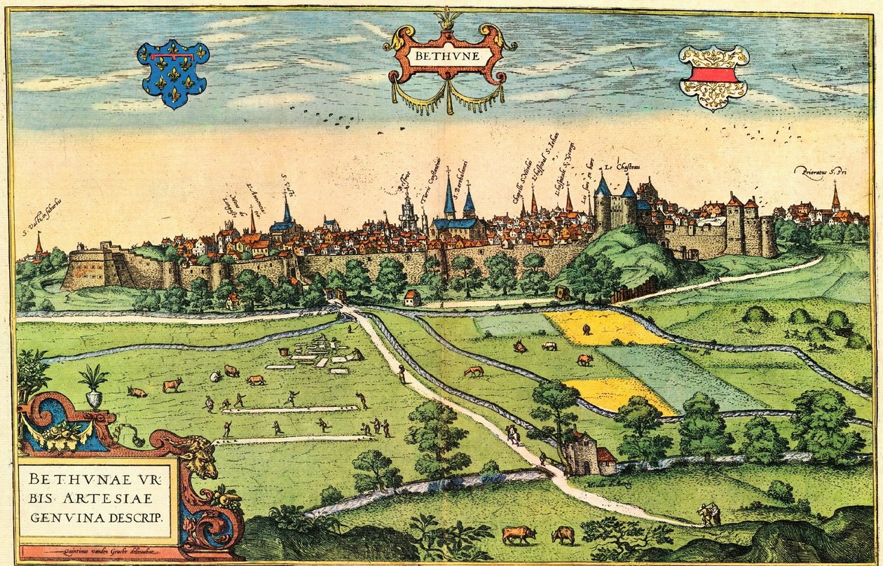 Bethune de Georg and Hogenberg Franz (1535 90) Braun