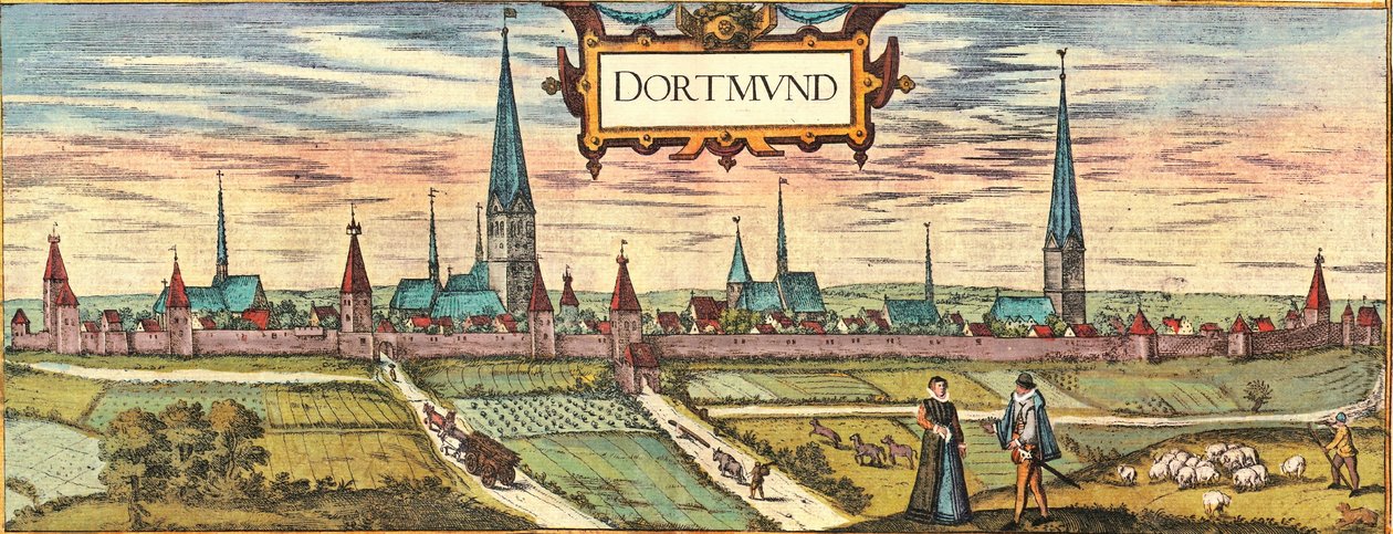 Dortmund de Georg and Hogenberg Franz (1535 90) Braun