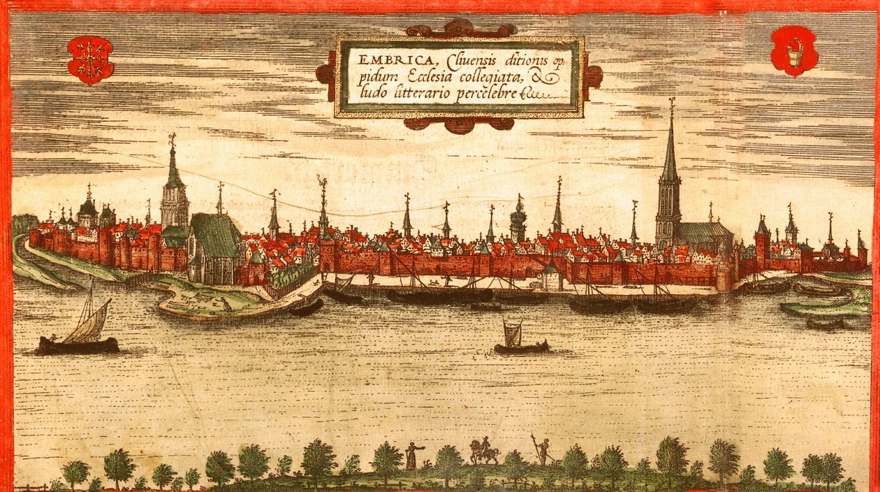 Emmerich, Embrica de Georg and Hogenberg Franz (1535 90) Braun