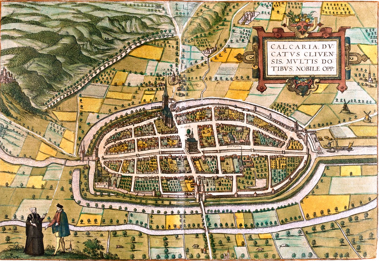 Kalkar, Alemanha de Georg and Hogenberg Franz (1535 90) Braun